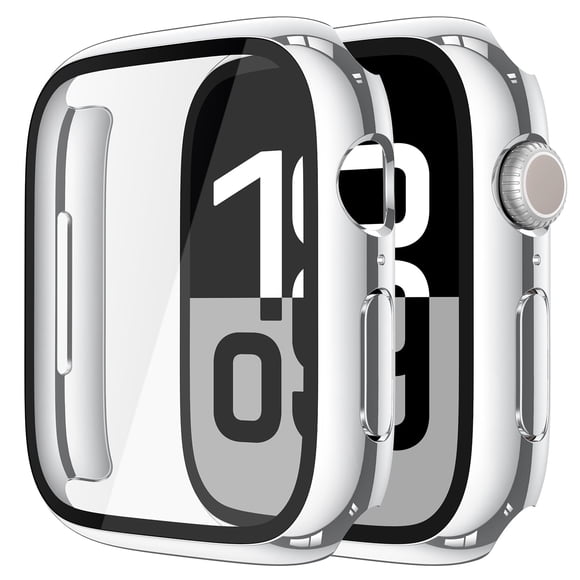 Funda Misxi de cristal templado compatible con Apple Watch S10 de 42 mm