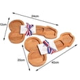 thumbnail image 3 of BoardWoodenWineFruitFoodCheeseTrayCrackersDeliBoardPlatterHolder, 3 of 3
