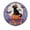 FFclock017, variant on ZXCXRQFa Halloween Pattern Silent Non Ticking Battery Operated Clock Vintage Round Clocks or Garage Basement Restaurant Workshop Wall Art 10inch