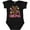 AB-Black, variant on Inktastic 1st Christmas Reindeer Boys or Girls Baby Bodysuit