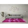 thumbnail image 3 of Ahgly Company Indoor Square Persian Pink Bohemian Area Rugs, 4' Square, 3 of 4