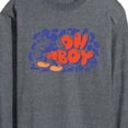 thumbnail image 3 of Disney - Mickey Oh Boy Long Sleeve Graphic T-Shirt, 3 of 5