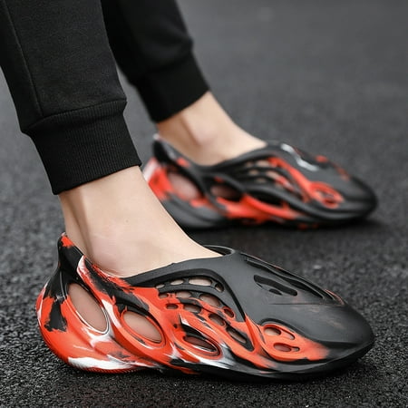 

Gardener Platform Clogs Slippers for Men Comfortable Slip On Slides Shoes Beach Sandals Slippers for Men Garden Shoes