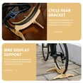 thumbnail image 2 of Wooden Bike Wheel Support Bike Stand Bike Rear Wheel Supporting Stand Bike Supply, 2 of 9