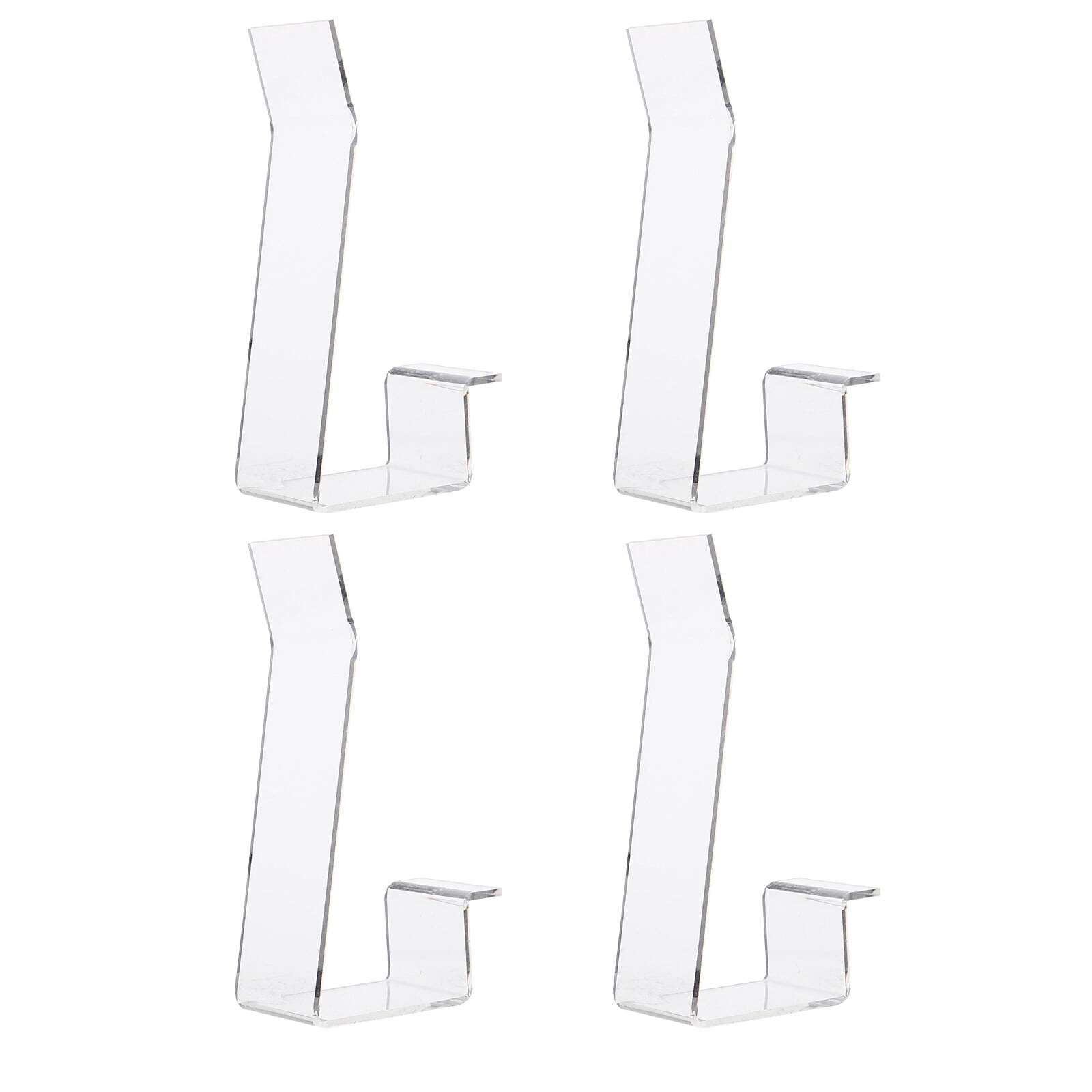 Shoe display stand 4Pcs Acrylic Shoes Rack Shoes Display Stand Sneaker