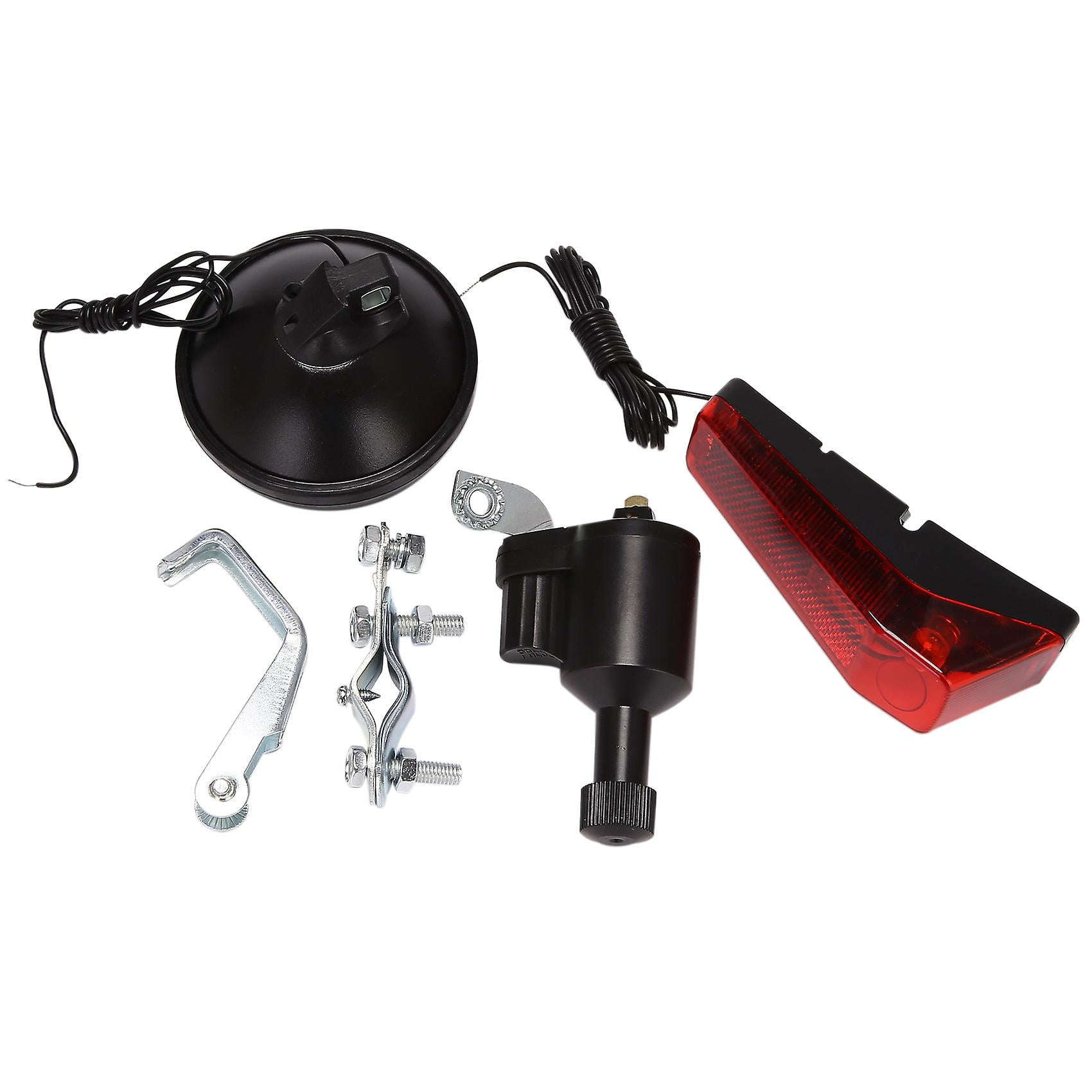 Motorized Bike Bicycle Friction Dynamo Generator Head Tail Light With Acessories Walmart