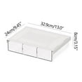 thumbnail image 3 of Gnmfd Underdesk Storage Drawer, Self-Adhesive Slide-Out Organizer for Office, Hidden Under Table Storage for Supplies, Desk Drawer Organizer, Easy Installation, Space-Saving Office Storage, 3 of 6