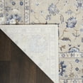 thumbnail image 5 of Nourison Sleek Textures Traditional Ivory 5'3" x 7'3" Area Rug, (5x7), 5 of 8