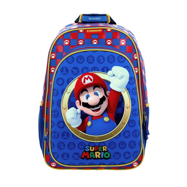 Mochila Chenson Mario Bros Azul MARSH