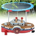 thumbnail image 4 of Juguete De Barco Vintage, Juguete De Barco Para Niños Nostálgico Para Regalo De Cumpleaños, 4 of 7
