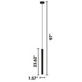 thumbnail image 2 of 62542A-Eglo Lighting-Tortoreto - 1-Light Led Single Tube Pendant   Matte Black Finish, 2 of 3