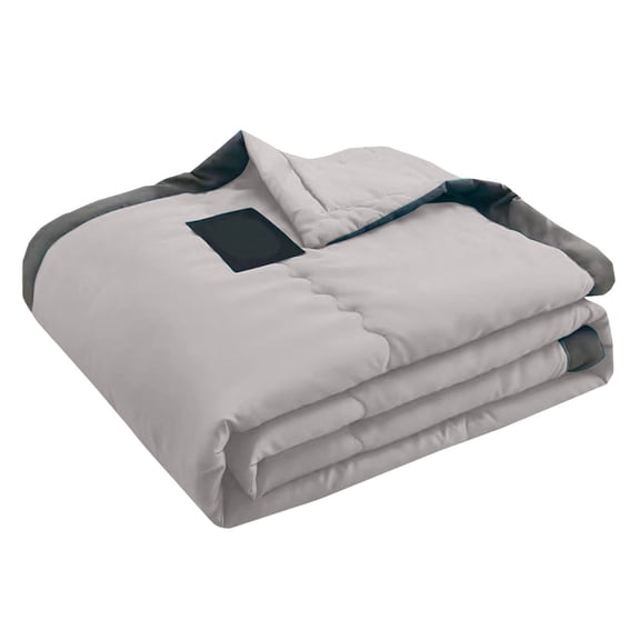Lightweight Summer Blanket Air Conditioning Quilt Lightweight Summer Blanket Cooling Duvet Washed Cotton Comforter Breathable Bedspread Twin Size forWarm Weather Temperature Regulation