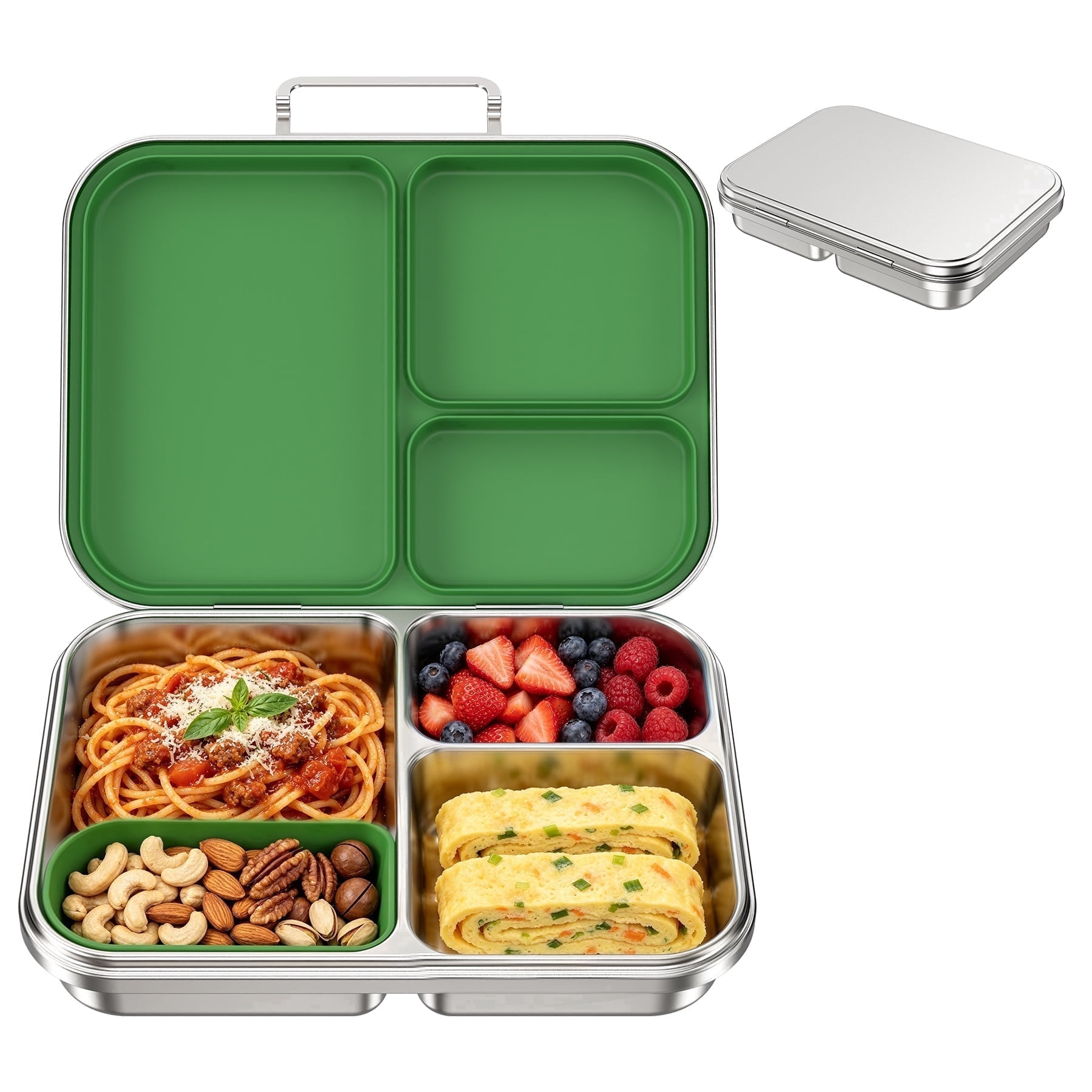 OmieBox Kids Bento Box - Insulated Thermos Food Jar - Walmart.com