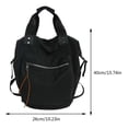 thumbnail image 2 of Mochila Escolar Unisex Impermeable con Cremallera Bolsas de Hombro de Gran Capacidad Mochila, 2 of 7