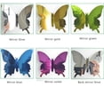 thumbnail image 4 of 3D Butterfly Sticker Art Design Decal Wall Decals Kids Home Decor Magnet Sticker, 4 of 5