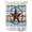 Blue Beige, variant on Boanket Polyester Fabric Texas Star Shower Curtain, Country Teal Brown Farmhouse Wooden Waterproof Bathtub Curtain Bathroom Decor Set with Hooks 36 x 72 Inches,