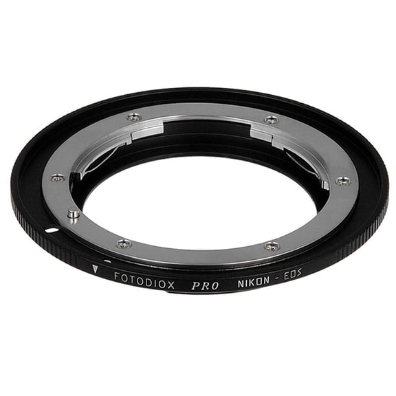 Fotodiox NikF-EOS-Pro-FC10 Lens Mount Adapter with Nikon Nikkor F Mount D SLR Lens