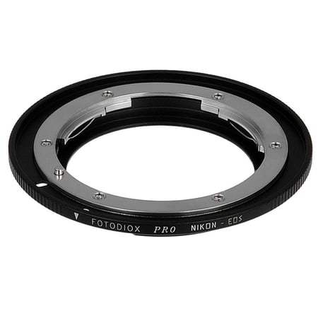 Fotodiox NikF-EOS-Pro-FC10 Lens Mount Adapter with Nikon Nikkor F Mount D SLR Lens