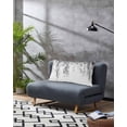 thumbnail image 3 of Grey Eucalyptus Pillow Covers King Size, Weeping Botanical Leaf Watercolor Soft Bed Throw Pillowcases Breathable Cooling Long Lumbar Body Pillow Sham Cover for Bed Sofa 20''x40'', 3 of 7