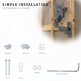 thumbnail image 3 of VIVO Premium Aluminum Single LCD Monitor Wall Mount Arm for Screens up to 32", 3 of 8