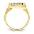 thumbnail image 2 of 10k Men's CZ Ring in 10k Yellow Gold, 2 of 3