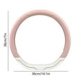 thumbnail image 3 of Non-Slip Silicone Steering Wheel Cover - Thin Grip Handle Protector for Safe Driving All Year​​(Pink), 3 of 6
