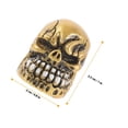 thumbnail image 2 of UPOUART 4Ud Tapones De Válvula De Dorados Calavera Para Decorar Y Proteger Neumáticos, 2 of 6