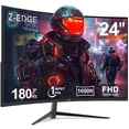 thumbnail image 1 of Monitor de juegos curvo Z-Edge de 24 pulgadas, frecuencia de actualización de 180 Hz, MPRT de 1 ms, monitor de juegos FHD 1080, curvo R1650, pantalla premium UG24 AMD Freesync, 1 of 5