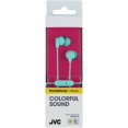 thumbnail image 2 of Jvc Hafr15z In-ear Headphones With Microphone (teal), 2 of 2
