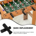 thumbnail image 3 of HEANUJJ Accessoires de Table de Baby-Foot 8 Pcs Poignées Rondes Noires pour Joueurs, 3 of 7
