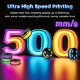 thumbnail image 2 of Filamento para impresora 3D FLASHFORGE Rapid PLA de 1,75 mm, color azul luminoso, 2 of 7