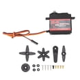 thumbnail image 2 of Digital Servo with Wire, High Torsion Servo Motor Metal Gear High Speed Micro Servo for RC Planes, Cars, Robotics, 2 of 7