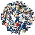 thumbnail image 2 of 35pcs-50pcs Cartoon Stickers Police Stickers Funny Kids Stickers Stationery Stickers for Laptops Suitcase Guitar, 2 of 9