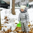 thumbnail image 2 of Pala de nieve para niños, mini palas de nieve de plástico, pala de arena, juguetes de jardinería, herramienta para palear nieve con mango, 2 piezas, color aleatorio, 2 of 5