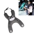 thumbnail image 2 of Sinyiin Kids Friendly Car Seat Neck Pillow Headrest Pillow With Plush Cover, 2 of 16