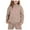 Khaki, variant on Kiijoy Toddler Girls Active Outfits Letter Print Long Sleeve Hoodie Jogger Pants Sweatsuit