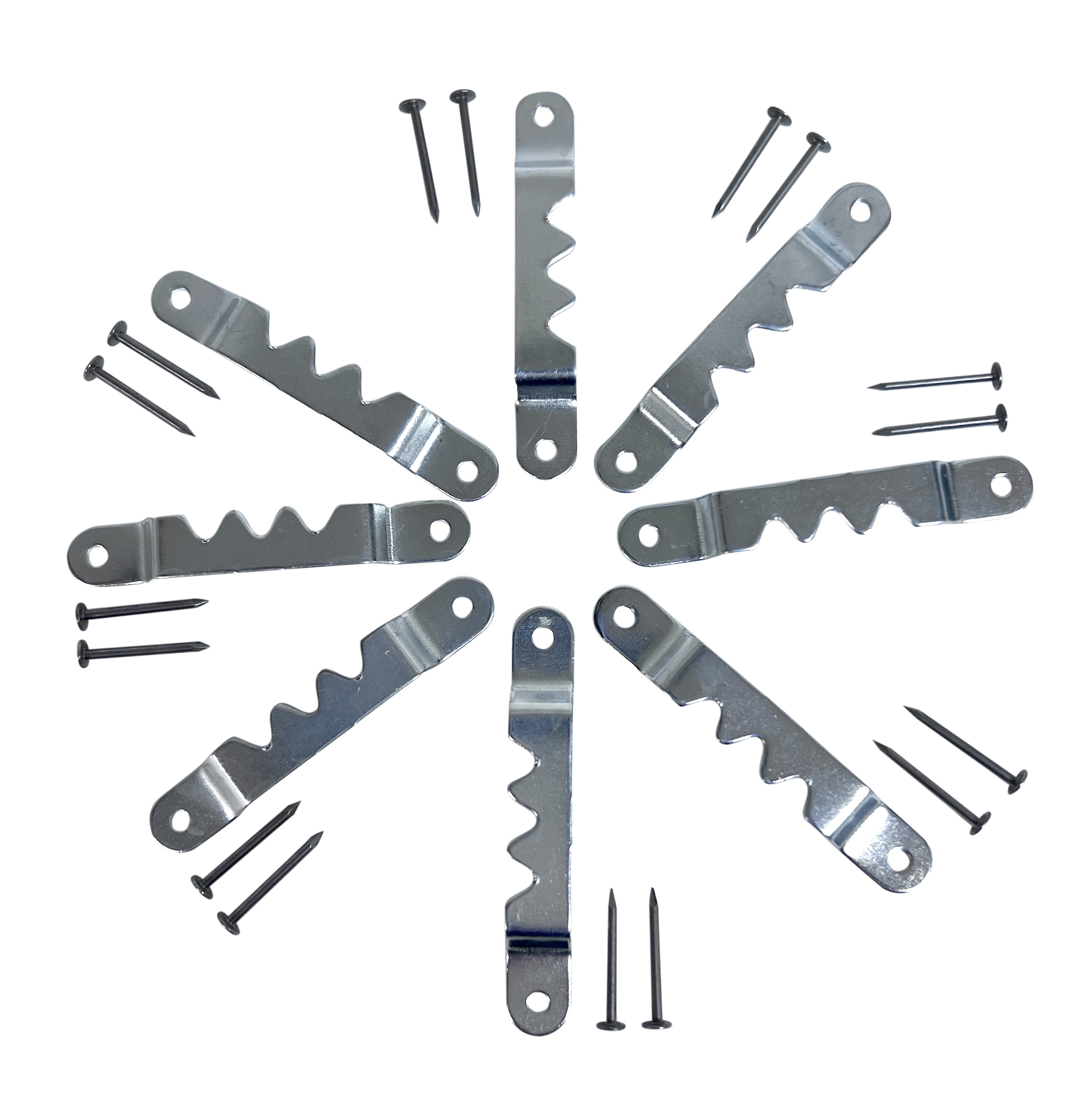 National Artcraft® 15/8" Sawtooth Picture Hangers with Nails Perfect