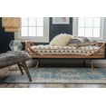 thumbnail image 4 of Unique Loom Salzburg Rug Light Blue/Gray 5' 1" x 8' Rectangle Traditional Perfect For Living Room Bed Room Dining Room Office, 4 of 4