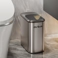 thumbnail image 1 of Sensor de movimiento de acero inoxidable MRBIN para papelera, 10 l/2.6 galones, 1 of 7