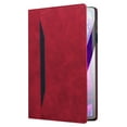 thumbnail image 3 of Case for iPad 10th Generation 10.9 Inch 2022, TECH CIRCLE Slim Premium PU Leather Folding Multi-Angle Stand Cover with Front Pocket & Pencil Holder Cover for Apple iPad 10.9 Inch 2022, Red, 3 of 7