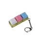 thumbnail image 1 of Keyboard Keychain: Transparent Cap Keyboard Clicker Keychain With Led Light - Crisp Sound Fidget Toy For Office Home Travel, 1 of 3