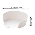 thumbnail image 3 of Hanging Prep Tray With Sorting Compartments Stackable For Vegetables And Cooking Ingredients, 3 of 7