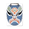 thumbnail image 1 of Peking Opera Tête Colorée Xiangjianghui Dossier Bloc-Notes Plaque de Support A4, 1 of 4