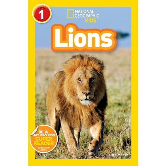 National Geographic Kids Readers Lions (National Geographic Kids Readers, Level 1), (Paperback)