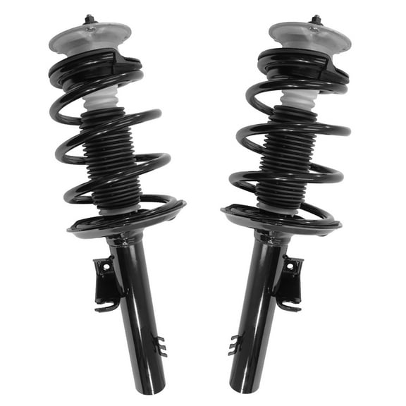 Detroit Axle - AWD Front Struts for 2004-2010 BMW X3, 2005 2006 2007 2008 2009 Struts with Coil Spring Assembly Replacement Suspension