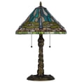thumbnail image 3 of BO-3108TB-Cal Lighting-2 Light Table Lamp In Art Deco Style-23.5 Inches Tall and 15.5 Inches Wide, 3 of 4