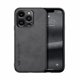 thumbnail image 1 of Funda de cuero magnética con tacto de piel para iPhone 15 Pro, 1 of 5