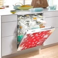 thumbnail image 4 of Snowflakes Dishwasher Magnet Cover, Refrigerator Door Cover Magnectic Sticker Kitchen Panel Decal Appliances Decor 23x26inch, 4 of 6