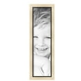 thumbnail image 2 of ArtToFrames 7" x 26" Silver with Black Lip Picture Frame, 7x26 inch Multi Wood Poster Frame (WOM-5193),  Pack, 2 of 7