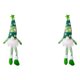 thumbnail image 1 of 2uds. Muñeca navideña sin rostro, muñeca bonita, gnomo elfo, regalos de decoración del hogar de Navidad (verde largo), 1 of 2